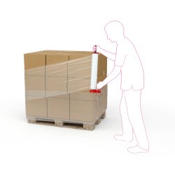 Film étirable et rétractable - protection et palettisation - Antalis