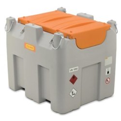 Station Easy Mobil 980 litres ADR standard - Pompe BiPump 12 V - Avec capot - CEMO - 10818