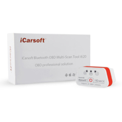 Valise diagnostic automobile iCarsoft i620 Bluetooth - Compatible OBD-II pour véhicules essence et diesel