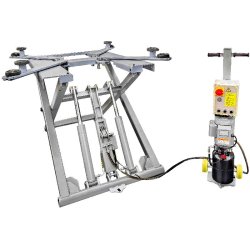 Pont ciseaux mobile hydraulique 3T 1287mm 230V MW Tools MSL305M