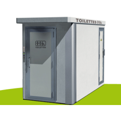 Toilettes publiques automatiques Sanit'Espace - cabine sanitaire autonome et automatisée