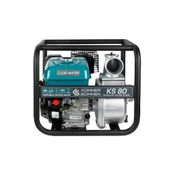 Groupe motopompe à essence 1 000 l/min pour eaux claires - KÖNNER & SÖHNEN - 80