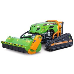 Robot debroussailleur à chenilles radiocommandée - Robot de pente FSI-MDB LV PRO 300 GREEN CLIMBER