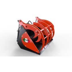 Godet pélican pour chargeuse articulée et valet de ferme - Croco 4 ou 5 dents - Accroche standard (W/EURO)