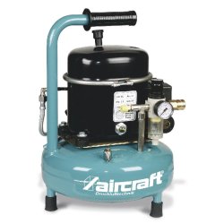 Compresseur airbrush silencieux à huile cuve 9 L 0,34 kW / 0,46Ch 50 L/min 8 bars 230V Aircraft AIRBOY SILENCE 50PRO