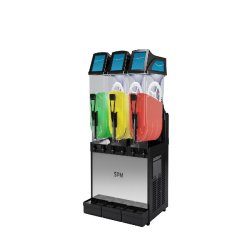 Frosty, machine à granités avec 3 cuves de 12l, noir, gas r290 - spm-drink-systems-spm-frosty-3-noir