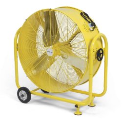 Brasseur d'air haute performance TTW 35000 - Débit max. 32 400 m³/h - 2 vitesses - 49 kg sur roues