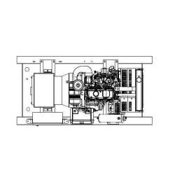 Groupe électrogène diesel - DHYD110-P - 110 KVA - Type ouvert ou insonorisé - Réservoir 275L