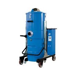 Aspirateurs industriels TS750 - 380V/5,5kW - Filtre M antistatique - Bac 100L - Options de décolmatage et filtration H