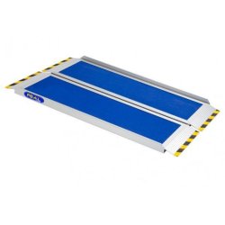 Rampe d'accès pliable FEAL - 92cm x 76cm - Charge 300kg - Hauteur de franchissement 18cm
