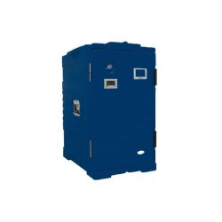 Armoire isotherme plastique bleu 115L 61x43x81cm