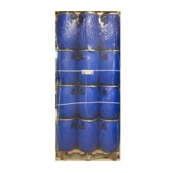Palette de 36 fûts à ouverture totale 60 litres - alimentaires - homologation ONU Y19 - PEHD - poignées plastiques