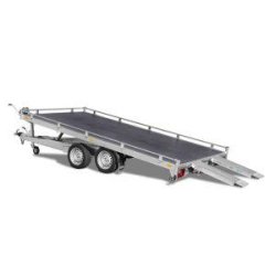 P-voiture tp multi transporteur hydraulique rampe 406 204  2 essieux - 2700 kg saris