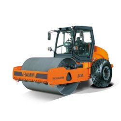 3410 h217 compacteur monocylindre - hamm - poids 10700 kg