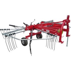 Ga 300 3PN - Andaineur agricole DMC Italia - 3,00 m - À 8, 9 ou 11 bras avec options de roues et kit tandem