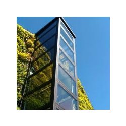 Ascenseur électrique extérieur sur mesure - cabine résistante aux intempéries - vitesse 0.15 m/s