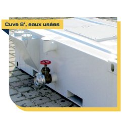 Cuve d'eaux usées 8'  - Europbox