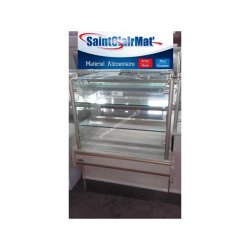Vitrine d'exposition professionnelle 939 - Ensemble Isotech avec vitrines éclairées et marbre