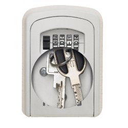 Minicoffre MASTER LOCK Select Access - Boîte à clés à fixer - Dimensions H.11.8 x L.8.3 x P.3.4 cm - Aluminium robuste