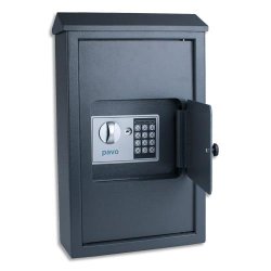 Pavo - Armoire à clés haute sécurité outdoor - Capacité 50 clés - Ouverture électronique - Protection totale