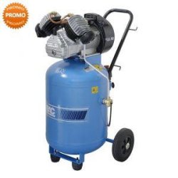 Compresseur d'air 3 CV 50 L - ABAC - Débit jusqu'à 22 m³/h - 9 bars - Moteur monophasé