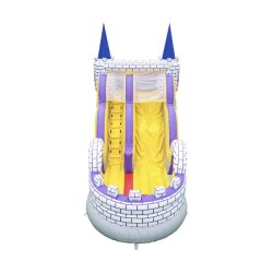 Toboggan gonflable château de princesse - 8,3 x 3,8 x 6,5 m - Réf. TBG33-CH