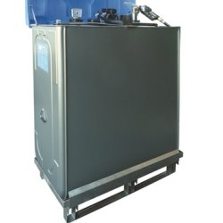 CDP1000E12 - Cuve station de ravitaillement gasoil 1000 L / 12V mobile - ADR, double paroi, pompe auto-amorçante