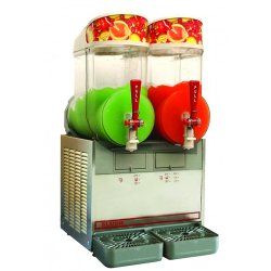 Machine à granita 3 bacs professionnelle, idéale pour glacier, restauration rapide, boulangerie, pâtisserie et brasserie - 12 litres