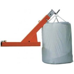 Potence de levage extensible pour big bag - capacité 1500 kg - longueur de 1020 à 1780 mm