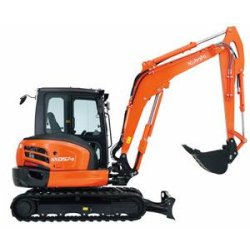 Mini-pelles KX057-4 - Kubota - 5,5t - Puissance et polyvalence accrues