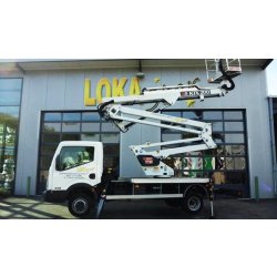 Location de nacelle élévatrice sur remorque – Lokastar – Hauteur de travail de 9m à 21m – Rhône-Alpes, Loire (42) et Rhône (69)