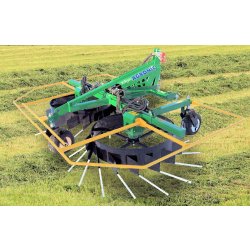 Wr500 - râteau andaineur - agronic - 5,10 m