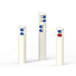 Coffret de distribution BDL - IP55 en polyester - Prises CEI IP44 et disjoncteurs différentiel