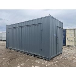 Container maritime 20 pieds - High Cube (HC) - 3 portes - robuste et durable - adapté pour le  stockage de marchandises volumineuses
