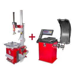 Pack démonte-pneu BT200 3x400V et équilibreuse de roues BB205 230V MW Tools BT200 SET2