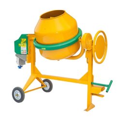S 200 Bétonnières - Lino Sella - Capacité du Cuve 190 L - Moteur Électrique 0,75 Hp, Essence 6 Hp