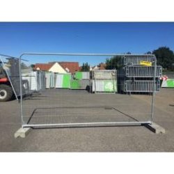Barrière de chantier grillagée ID PROTECH T4SC - 3.50m x 2m