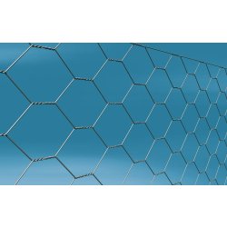 Trefort - clôture grillagée - rouleaux 50 m - Cavatorta - triple torsion, galvanisé