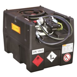Cuve à carburant CSP190 ES12V - Station de ravitaillement essence 190L avec pompe 12V ATEX