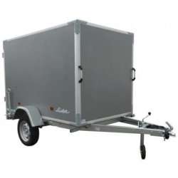 Remorque fourgon 35920 - PTAC jusqu'à 750 kg - Dimensions intérieures 220x135x143 cm