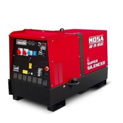 Groupe électrogène diesel MOSA GE 15 YSXC - Triphasé 14 kVA - Insonorisé avec autonomie de 23h