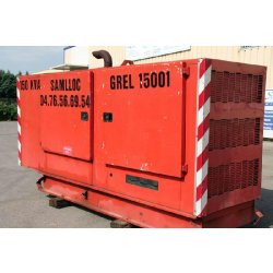 Groupe électrogène industriel 150 kVA - moteur RENAULT diesel - 120 kW de puissance