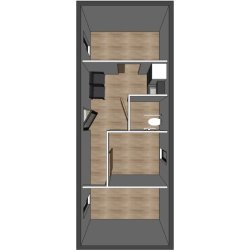 Studio de jardin - My Garden Loft - 30m2 aménageable, intérieur 26m2