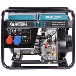 Générateur diesel triphasé avr de 6,5 kw (8,13 kva) ks 8100 hde 1/3 ATSR - KÖNNER & SÖHNEN - 8100HDE-1/3 ATSR