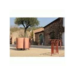 Jardinière urbaine Rondo - Support en acier avec pieds réglables - Disponible en 3 tailles jusqu'à 1000 litres