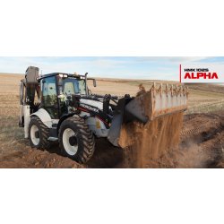 Tractopelle 9.7t - Hidromek HMK 102S Alpha avec moteur Perkins 1104D-44TA