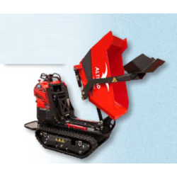 Mini-dumper à chenilles - Version à chargeur - Réf CMD550B-AC-K - Charge maxi 550 kg - Moteur Kohler CH270 essence 7 ch
