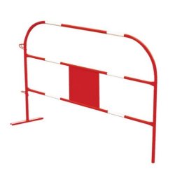 Barrière de chantier Procity - protection TP en acier - L1500 mm, 7,2 kg, conforme NF P 98-470