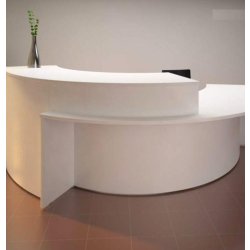 Banque d'accueil - coloris blanc