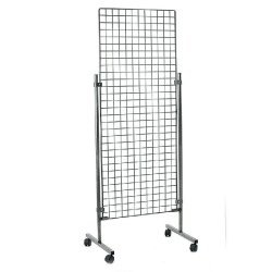 Grille double cadre 200x80cm - Mailles 50x50mm - Fils Diam. 4mm et 6mm - Réf 42367